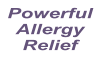 Powerful Allergy Relief